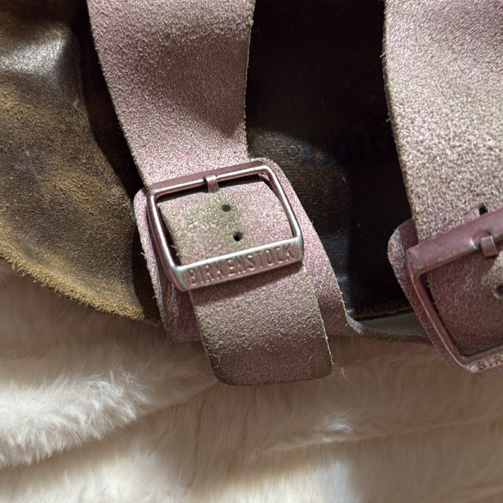 Rare Birkenstock Sandals Slides Womens EU 42 US 10 Arizona Rose Pink. - Picture 6 of 6